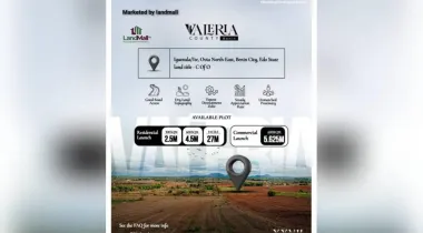 Valeria County Benin is giving you the chance to own land in a fast-growing part of Benin City without stress.
