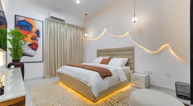 Thoughtfully designed for comfort, style, and unforgettable stays. Located in 📍Ikate, this space offers the perfect blend of luxury and calm.