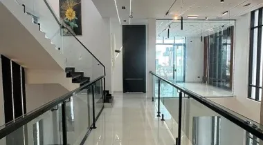 A LUXURIOUS STYLED 6BEDROOM FULLY AUTOMATED DETACHED DUPLEX  WITH CINEMA, GYM, SWIMMING POOL,  DECK AREA, ROOF TOP TERRACE, BAR,  BQ