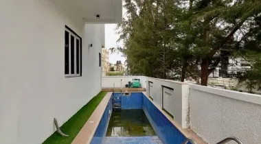 📍LEKKY COUNTY, LEKKI | N400M CONTEMPORARY DESIGNED 5 BEDROOM FULLY DETACHED HOME WITH SWIMMING POOL, CINEMA, ROOF TOP TERRACE FOR SALE‼️‼️