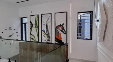 AJAH LAGOS | 5 BED | N260M NET CONTEMPORARY 5 BEDROOM FULLY DETACHED DUPLEX WITH SWIMMING POOL, INVERTER &amp; BATTERIES, GYM ROOM FOR SALE‼️‼️