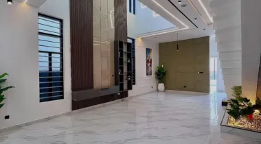 AJAH LAGOS | 5 BED | N260M NET CONTEMPORARY 5 BEDROOM FULLY DETACHED DUPLEX WITH SWIMMING POOL, INVERTER &amp; BATTERIES, GYM ROOM FOR SALE‼️‼️