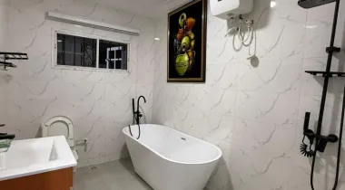 Brandnew  Furnished 4 Bedroom Corner piece Terrace Duplex,in a Service call and code to access estate