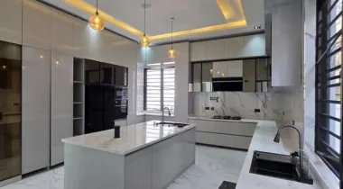 EXQUISITELY FINISHED LUXURY  6 BEDROOM FULLY DETACHED DUPLEX WITH ROOFTOP TERRACE FRONT &amp; BACK, SWIMMING POOL, GYM, CINEMA, PENT FLOOR KITCHENETTE, HOME OFFICE, BOX ROOM AND BQ etc. Siting on 420sqm