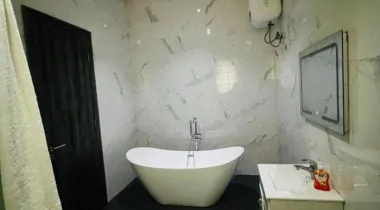 5 BEDROOM LUXURY FURNISHED BEDROOM FULLY-DETACHED DUPLEX WITH OFFICE &amp; BQ