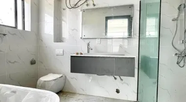 Bedroom Semi Detached Duplex with a Pool, Elevator and 2 Room BQ