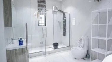 Bathroom and toilet