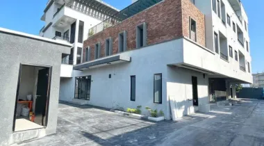 Front view of house and compound