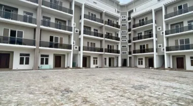 Front view of house and compound