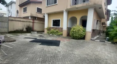 Front view of house and compound