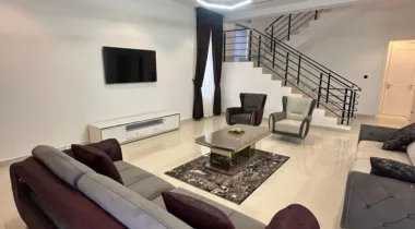 A MAGNIFICENT CONTEMPORARY BRAND NEW  AUTOMATED FOUR BEDROOM SEMI-DETACHED DUPLEX WITH BQ