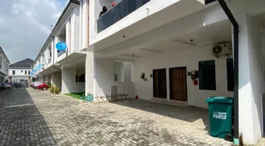 3 BEDROOM TERRACE DUPLEX WITH AN ANTE ROOM LOCATED AT HARRIS DRIVE, BESIDE VGC, LEKKI