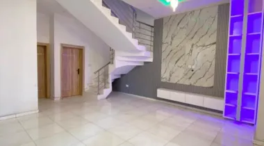 4 BEDROOM SEMI DETACHED DUPLEX  WITH BQ  AT IKOTA LEKKI LAGOS