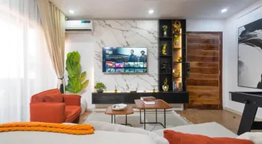 Book this 1bedroom luxurious apartment for your home away from home experience .