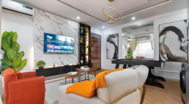 Book this 1bedroom luxurious apartment for your home away from home experience .