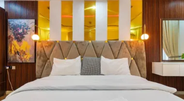 Book this 1bedroom luxurious apartment for your home away from home experience .