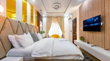 Book this 1bedroom luxurious apartment for your home away from home experience .