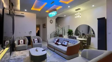 4 Bedroom Semi Detached Duplex with Boys Quarter for RENT Located at Orchid Road, Lekki.