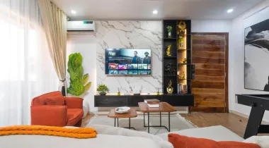 Book this 1 Bedroom Luxurious Apartment for your Home Away from Home Experience Located at MIJL Salem, Ikate.