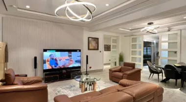 3 Bedroom Fully Furnished Apartment + Mini Flat BQ (5th Floor) for Rent Located at Glover Road, Ikoyi.