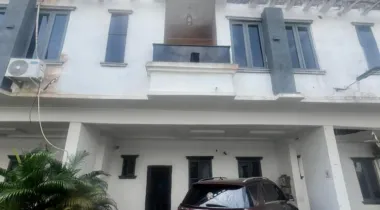 *🏡 A Lovely 4 Bedroom Terrace Duplex is Currently Available for Lease, located in Ikota, Lekki Lagos.*