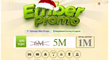 300/500/1000 Sqm Dry Land Available for SALE at Ugwogo Nike, Enugu State.