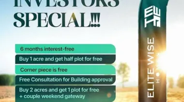 500/1000 Sqm and 1 Acre of Dry Land Available for SALE At Moniya Expressway in Ibadan.