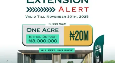 500/1000 Sqm and 1 Acre of Dry Land Available for SALE At Moniya Expressway in Ibadan.