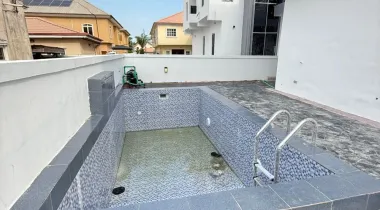 4 Bedroom Fully Detached Duplex With a Box Room and Swimming Pool Available For SALE At Crown Estate, Sangotedo, Ajah, Lekki, Lagos State.