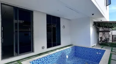 5 Bedroom Fully Detached Home With Swimming Pool, Cinema, Gazebo, Roof Top Terrace, and BQ Located at Lekki Phase 1.