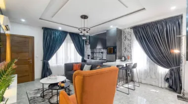 1 Bedroom Apartment Available for Booking Located at Ikate, Lekki.