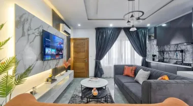 1 Bedroom Apartment Available for Booking Located at Ikate, Lekki.