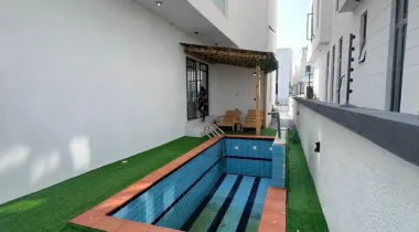 6 Bedroom Fully Detached Duplex With Boys Quarter for SALE Located at Chevron, Lekki.