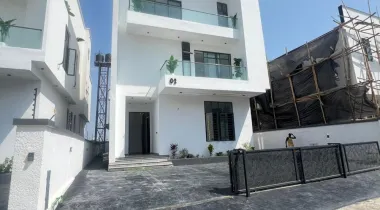 6 Bedroom Fully Detached Duplex With Boys Quarter for SALE Located at Chevron, Lekki.