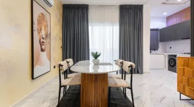 2 Bedroom Apartments With PS 5, Swimming Pool, and Gym Available for Booking Located At Lekki Phase 1, Off Fola Osibo.