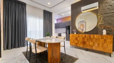 2 Bedroom Apartments With PS 5, Swimming Pool, and Gym Available for Booking Located At Lekki Phase 1, Off Fola Osibo.