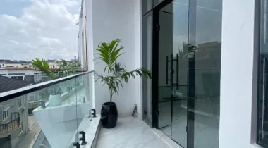 Newly Built 4 Bedroom Terrace Duplex with Boys Quarter is Currently Available for Lease, located in Ikate, Lekki Lagos