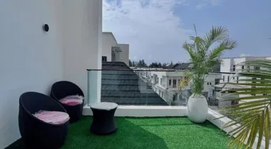 5 Bedroom Fully Detached Home With Swimming Pool, Solar, Inverter and Batteries, Gym Room, Cinema and Roof Top Terrace For SALE at Ikota, Lekki.