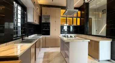 EXCLUSIVELY FINISHED TO TASTE LUXURY 5BED FULLY DETACHED DUPLEX WITH BQ