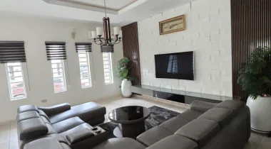 5 Bedroom Fully Detached Duplex Available For RENT Located At Chevron 2 Toll gate, Lekki.