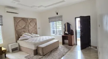 5 Bedroom Fully Detached Duplex Available For RENT Located At Chevron 2 Toll gate, Lekki.