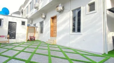 4 Bedroom Semi Detached Duplex With Solar/Inverter Available For RENT Located At Chevron Drive, Chevron, Lekki.