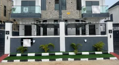 4 Bedroom Semi Detached Duplex Available For RENT Located At Ikota, Lekki.