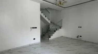 4 Bedroom Semi Detached Duplex With Boys Quarter Located At Chevron.