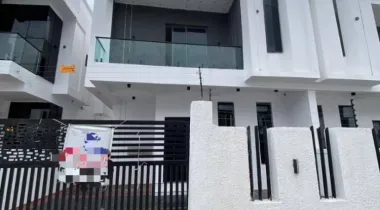 Semi Detached Duplex with a Room Boys Quarter is Available For Sale at Ajah, Ajah Lagos.*