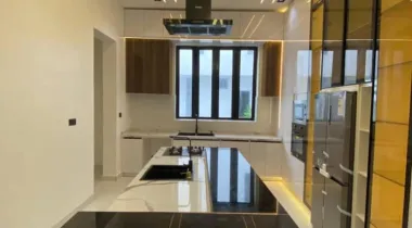 A LOVELY 5 BEDROOM FULLY DETACHED DUPLEX WITH A ROOM BOYS QUARTER IS AVAILABLE FOR SALE AT OSAPA LONDON,  LEKKI LAGOS.*