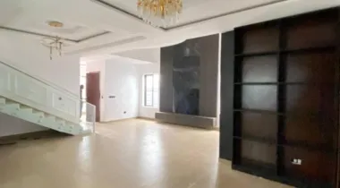 A LOVELY 5 BEDROOM FULLY DETACHED DUPLEX WITH A ROOM BOYS QUARTER IS NOW AVAILABLE FOR SALE AT OSAPA LONDON,  LEKKI LAGOS.*