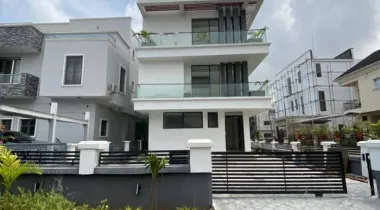 AN IMPECCABLE 4 BEDROOM FULLY DETACHED DUPLEX WITH A ROOM BOYS QUARTER IS AVAILABLE FOR SALE AT OSAPA LONDON,  LEKKI LAGOS.*