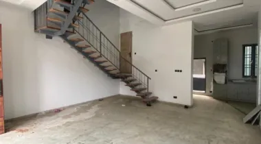 5 Bedroom Semi Detached Duplex With A Room Boys Quarter Available For SALE Located At Ikate, Lekki.
