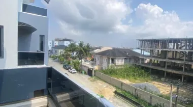 5 Bedroom Semi Detached Duplex With A Room Boys Quarter Available For SALE Located At Ikate, Lekki.